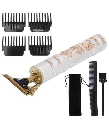 Men's Electric Hair Clipper Set Low Noise Cordless Hair Trimmer Kit- Grinding Blade Comfortable Grip Strong Motor Cordless Use for Travel Perfect Men