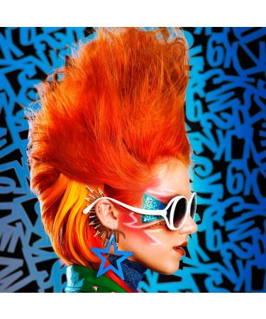 Manic Panic Psychedelic Sunset Hair Dye - Vegan & Cruelty-Free Orange Semi-Permanent Color (118ml) - Buy Online on GoSupps.com