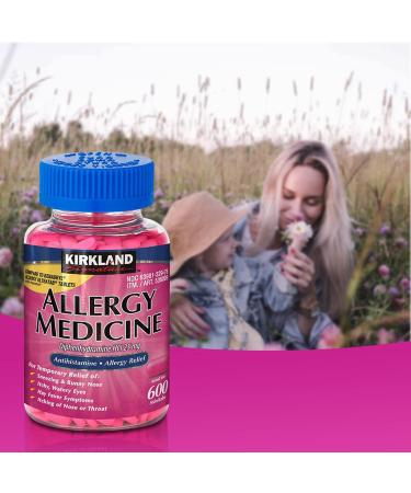 Kirkland Signature Allergy Medicine 25 mg 600 Ct Bundle + Exclusive Allergy Relief - Better Idea Guide | 600 Count - Buy Online on GoSupps.com