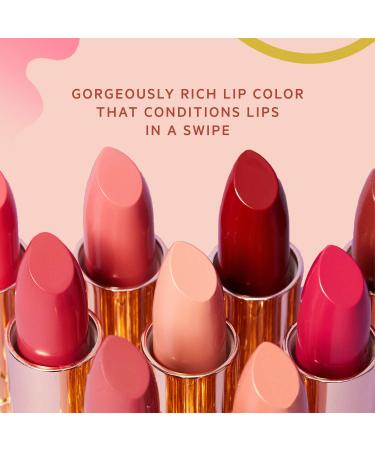 FLOWER BEAUTY Petal Pout Lipstick - Cruelty Free Wild Berry Matte - Nourishing Highly Pigmented Lip Color with Antioxidants - International Shipping Available - Buy Online on GoSupps.com