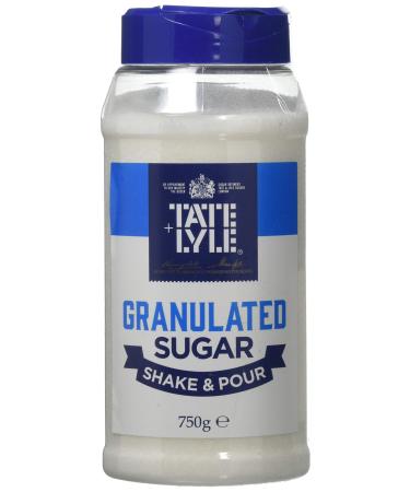 Tate And Lyle Sugars granulated Cane Sugar Shake And Pour Dispenser 750g