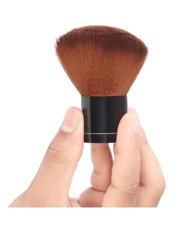 Buy Kurtzy Kabuki Brush - Premium 7cm Synthetic Makeup Brush for Liquid Powder Rouge & Cream Cosmetics - Ideal for Mixing & Adding Mineral Powder - Buy Online on GoSupps.com