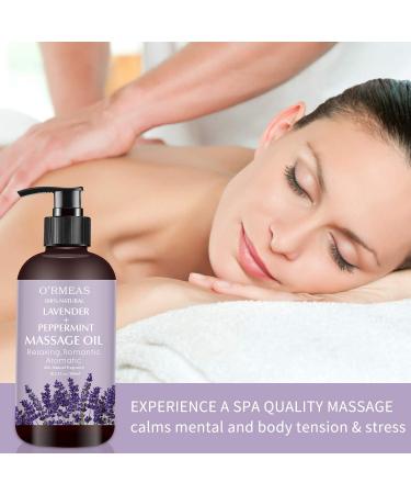 Massage Oil for Warming Relaxing Joint Pain Relief Sensual Body Oil 10.2 fl.oz - Buy Online on GoSupps.com