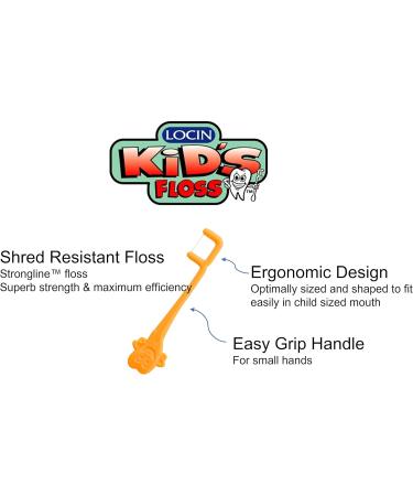 Kids Floss - 200 Individually Wrapped Kids Flossers. - Buy Online on GoSupps.com