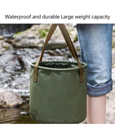 Collapsible Foot Soaking Bag Double Layer Portable Waterproof Foot Spa Tub Multifunctional Foot Bath Tub Bag with Handles for Travel Camping Outdoor Washing - Buy Online on GoSupps.com