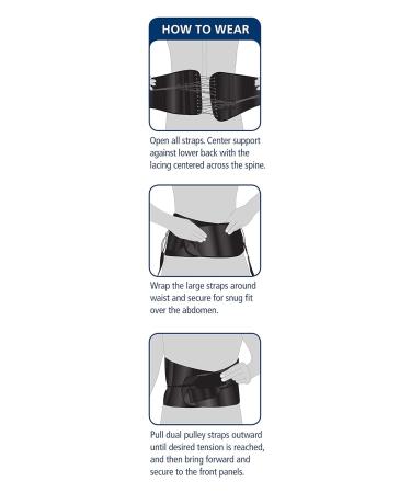 iGo i-81000 Dual Pulley Back Brace - Adjustable One Size | Shop Internationally for Optimal Comfort & Support - Buy Online on GoSupps.com