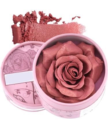 Rose Blush | 3D Effect Natural Rose 3.5g Natural Melting Texture Pigmented For Naked Complexion Evening Wedding - Buy Online on GoSupps.com