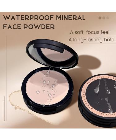 DAGEDA Matte Pressed Powder | Oil Control Lightweight Setting Powder | Waterproof Long-Lasting Powder Makeup (02 Nature) - Shop Internationally - Buy Online on GoSupps.com