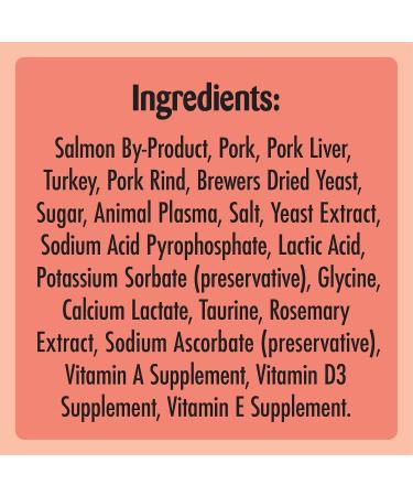 TEMPTATIONS MEATY BITES Cat Treats Adult Salmon Flavour 42.5g Pouch (7 Pack) - Buy Online on GoSupps.com