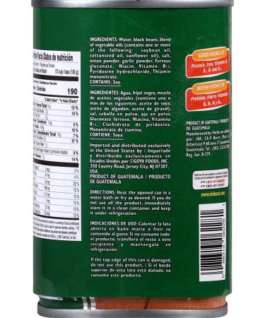 Goya Foods Ducal Refried Black Beans 11oz (Pack of 24) - Authentic Hispanic Flavor - Buy Online on GoSupps.com