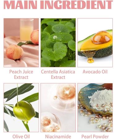 EXQST Gmeelan Peach Niacinamide Body Lotion Peach Niacinamide Body Lotion Long-lasting Moisturizing and Whitening Skin Care Products - Buy Online on GoSupps.com