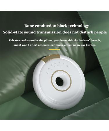 White Noise Sound Machine Adaptive Noise Cancellation Powered by USB or Battery 3 Timers and Memory Function Small and Portable for Kids Adults Sleeping - Buy Online on GoSupps.com