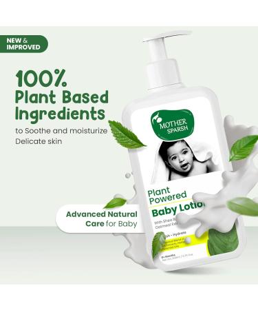 Organic Plant Powered Baby Lotion & Wash 200ml | Gentle Natural Care for Your Baby - Buy Online on GoSupps.com