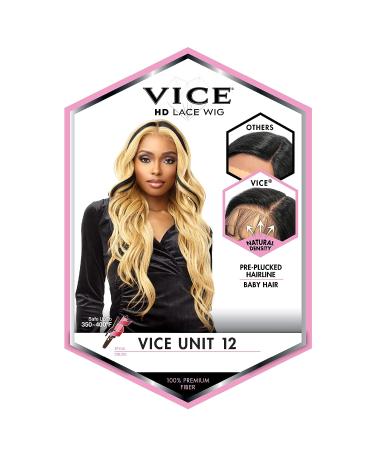 Sensationnel Vice Lace Front Wig - HD Transparent Lace - Pre-Plucked Hairline - Vice Unit 12 - HBRED/1 - Buy Online on GoSupps.com