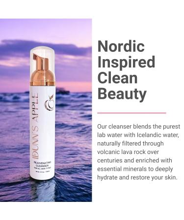 Idunn's Apple Rejuvenating Cleanser Lab-Grade Indulgence Facial Skincare Hydrating Facial Wash Anti-Aging Gentle Soothing Cleanser for All Skin Types 3.3oz Pump - Buy Online on GoSupps.com