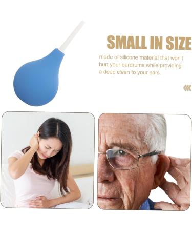 minkissy 2pcs Pleteffect Ear Cleaner Ear Bulb Syringe Earwax Remover Wash Squeeze Bulb - Buy Online on GoSupps.com