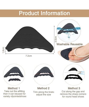11 Pairs of Heel Cushions - Slipproof Forefoot & Heel Pads for Comfortable Shoes | Multicolor Shoe Inserts & Holders - Buy Online on GoSupps.com