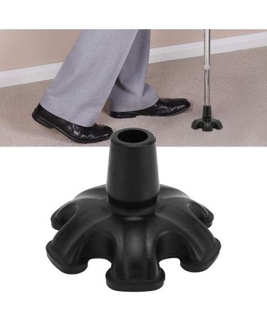 Walking Stick Rubber Tips Cane Tips Walking Stick Rubber Ends Rubber Ferrule for Walking Sticks Stable 6 Point Non-Slip Cane Tip Heavy Duty Crutch Pads (1) - Buy Online on GoSupps.com