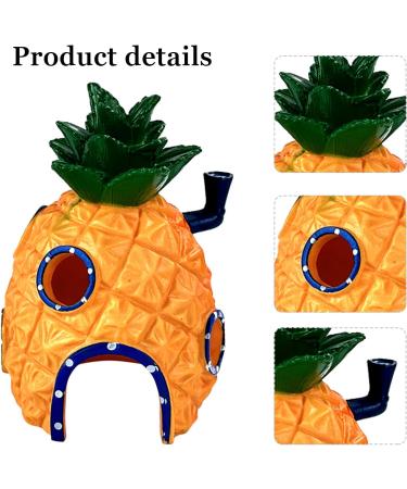 Lacets 7 PCs Aquarium Decoration - Pineapple Ornaments for Fish Tanks & Underwater Landscapes | International Shipping - Buy Online on GoSupps.com
