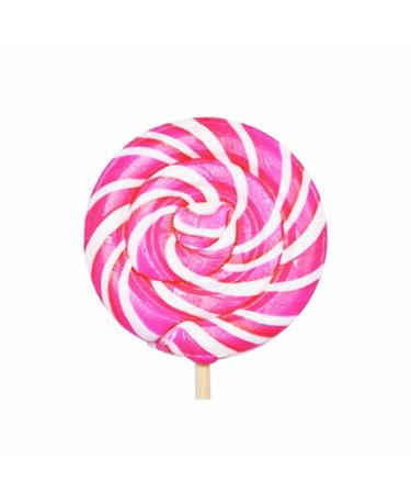 Cotton Candy Premium Sweet Whirls Lollipops 24 count 60 Grams & 3.25" diameter per piece