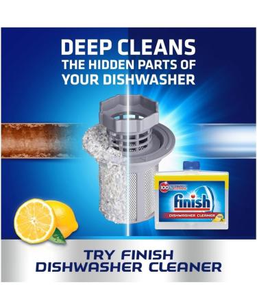 Bundle of Finish Ultimate Plus Infinity Shine Dishwasher 105 Tablets Lemon Bundle 1 x Dishwasher Cleaner Lemon 1 x Rinse Aid 400ml - Buy Online on GoSupps.com