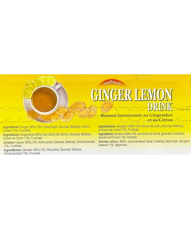 Gold Kili Instant Ginger Lemon Drink 180g (10 Tea Bags) - Buy Online on GoSupps.com