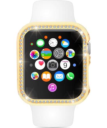 Sparkling Diamond Bling Watch Case for iWatch Series 6/5/4/SE - 8 Colors (44mm) - Buy Online on GoSupps.com