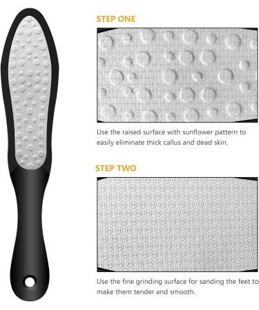 ERGOfoot 3 PCS Professional Foot Rasp Set for Wet/Dry Feet - Callus Remover & Pedicure Tool with Surgical Grade Stainless Steel File - Buy Online on GoSupps.com
