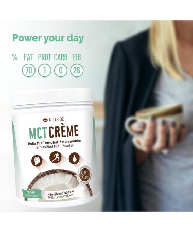Powder MCT C8 C10 nature (Acacia Fibers) | For Ketosis Keto Paleo Intermittent Fasting - Buy Online on GoSupps.com