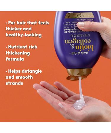 Buy Organix Thick & Full Biotin & Collagen DUO Set Shampoo & Conditioner 13 oz - Best International Shipping - Buy Online on GoSupps.com