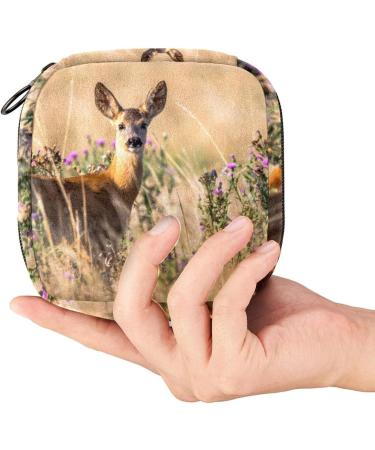 ROE DEER LILA Storage Pocket Menstrual Pad & Cup Organizer - Ideal for Teens & Women - Buy Online on GoSupps.com