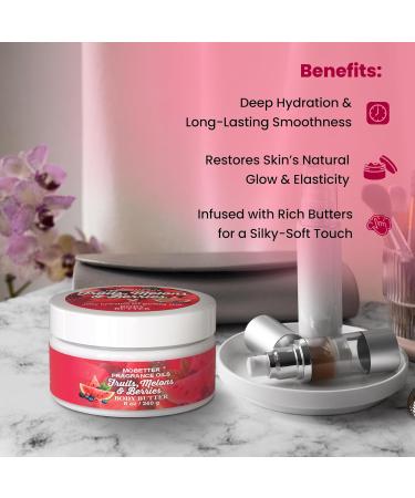 MOBETTER FRAGRANCE OILS Fruits Melons & Berries 8 Oz Body Butter for Unisex - Buy Online on GoSupps.com
