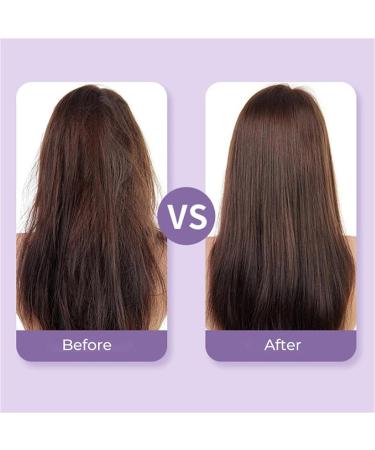 Rechargeable Mini Hair Straightener & Curler - Portable Cordless 2-in-1 Anti-Scald Styling Comb | Travel-Friendly Negative Ion Brush - Buy Online on GoSupps.com