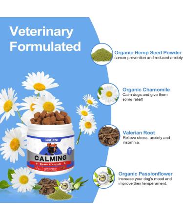 Dog Calming Chews 150 Count Anxiety Relief for Dogs Calming Treats for Dogs Chicken Flavour Chicken 150 Count - Buy Online on GoSupps.com