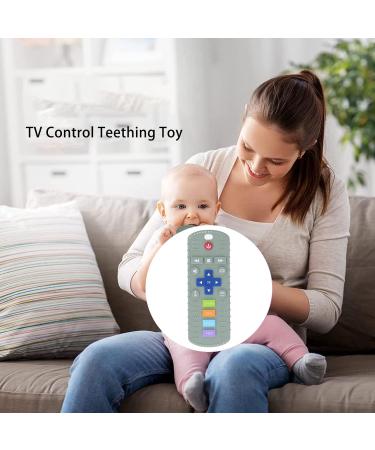 Food Grade Silicone Baby Teething Toy for Infants & Toddlers - Green - Buy Online on GoSupps.com
