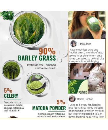 Naveta Barley Grass Powder | 100% Pure & Organic | Best Bio Powder for Men & Women | 3 Boxes (60 Packs) - International Shipping - Buy Online on GoSupps.com