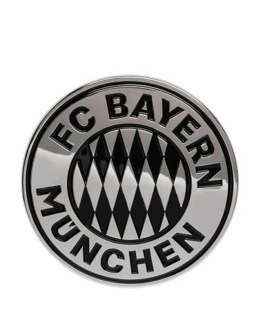 FC Bayern Munich fan article sticker chrome logo 3D - Buy Online on GoSupps.com