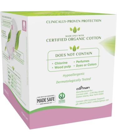 Organyc Organic Cotton Panty Liners for Light Flow - 24 Count - Buy Online on GoSupps.com