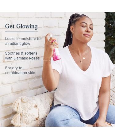 Heritage Store Rosewater & Glycerin Mist - 8 fl oz Atomizer for Hydration & Refreshment - Buy Online on GoSupps.com
