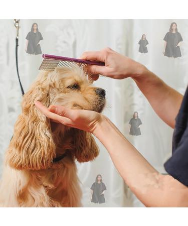 Buy Gliitatu Dog Grooming Smock - Full Zipper Non-Stick Hair Stylist Jacket (XL) - Ideal for Groomers & Barbers - International Shipping Available - Buy Online on GoSupps.com