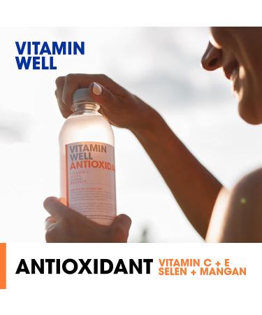 Vitamin Well Vitamin Water - Low-Calorie Functional Drink with Vitamin C D Zinc & Antioxidants | 12 x 500ml - Buy Online on GoSupps.com