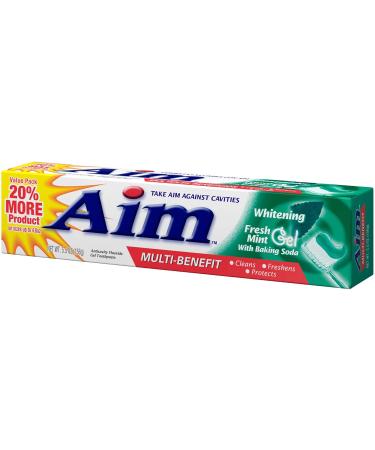 Buy Aim Whitening Toothpaste with Baking Soda 5.5oz - International Shipping Available - Buy Online on GoSupps.com