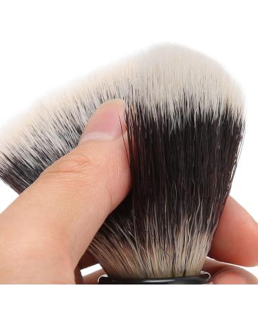 Buy Curved Handle Razor Brush - Quick Dry Easy to Clean Lightweight Travel Brush for Men - Aluminum Alloy Salon Essential - Buy Online on GoSupps.com