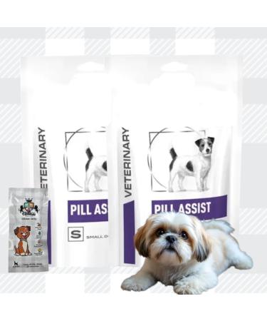 AETN Creations Pill Assist Pack for Small Dogs 2 x 90g Soft Chews to Help with Medication + AETN Chicken Jerky Treat - Buy Online on GoSupps.com