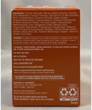 One-A-Day One-A-Day Women's Multivitamin Multimineral Supplement 100 tabs (Pack of 3) - Buy Online on GoSupps.com