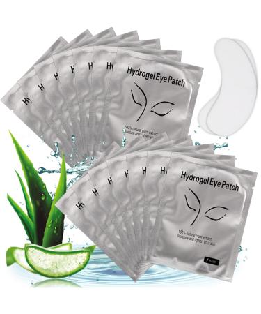 VEGCOO 80 Paires Patchs Pour Extensions de Cils Gel Non Pelucheux pour Teinture Cils Extension Cils (Renard)
