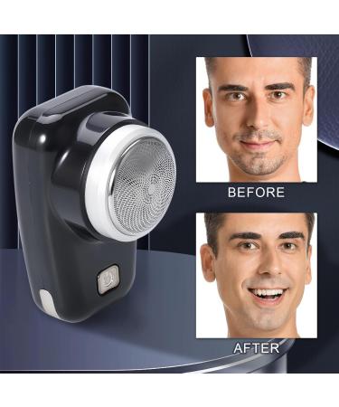 Buy 2024 Mini Electric Shaver for Men | Portable USB Razor with LCD Screen | Ideal for Home Travel & Car - Buy Online on GoSupps.com