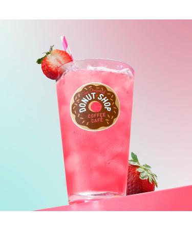 The Original Donut Shop Iced Refreshers Strawberry Acai K-Cup Pods 10 Count Strawberry Acai 10 count (Pack of 1) - Buy Online on GoSupps.com
