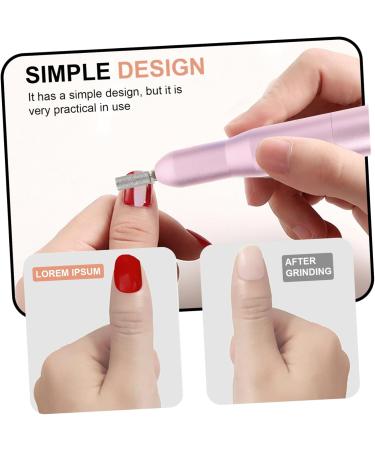 Healeved 1 Set Polisher Kit De Manicura Nail Tool Kit Small Nail Drill Sanding Bands Tools File Sanding Bands Nails Gel Kit Manicure Miss Aluminum Alloy Cross Nails 11.2X2X2CM Rose Gold - Buy Online on GoSupps.com