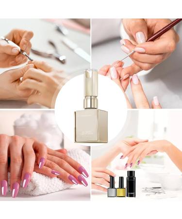 Flower Gel for Nails - 15ml Clear UV/LED Flower Gel | Watercolor Embossed Effect | Long-Lasting Nail Base Coat | Floral - Buy Online on GoSupps.com